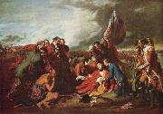 Benjamin West The Death of General Wolfe, oil on canvas